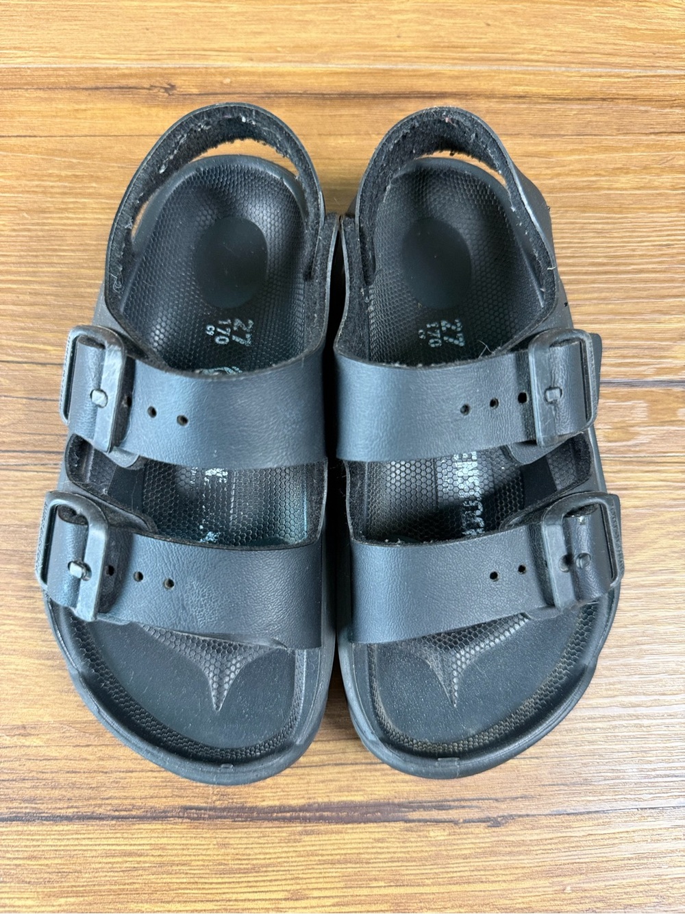 Birkenstock Mogami Sandals Size 9C (27) Toddler Shoes - Picture 5 of 9